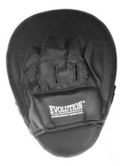 Evolution Synthetische haak & stootkussentjes met logo (set van 2) Zwart - One size