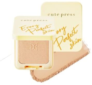 Evory Perfect Skin Plus Vitamin E Foundation Powder P1 Light Pink Beige