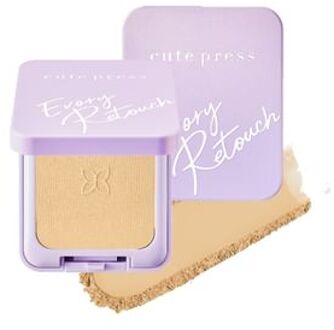 Evory Retouch Oil Control Foundation Powder SPF 30 PA +++ N2 Natural Beige