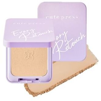 Evory Retouch Oil Control Foundation Powder SPF 30 PA +++ P1 Light Pink Beige