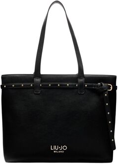 Evrim shopper nero Zwart