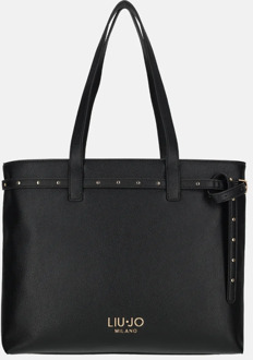 Evrim Shopping Bag nero schoudertas dames Zwart - H 42 x B 29 x D 8.5 cm