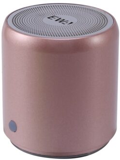 Ewa Bluetooth Speaker, Mini Hoge Eenvoudige Bluetooth 4.2 Draadloze Speaker Geschikt Voor Camping, Strand, Sport roos goud