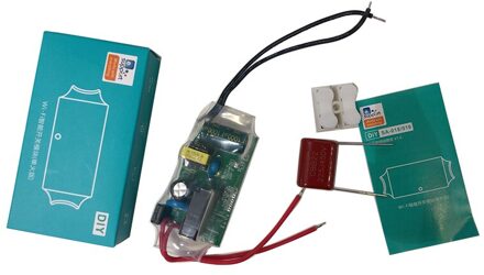 Ewelink Wifi Lichtschakelaar Module 180-240V Diy Enkele Fire Schakelaar Modificatie Module Geen Neutrale Werken Met Alexa google Thuis