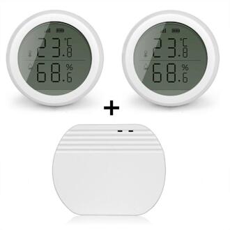 Ewelink Zigbee Temperatuur En Vochtigheid Sensor Met Lcd-scherm Smart Hygrometer Thermometer App Controle Werkt Met Zigbee Hub 04