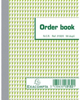 Exacompta Orderboek Exacompta 135x105mm 50x2vel