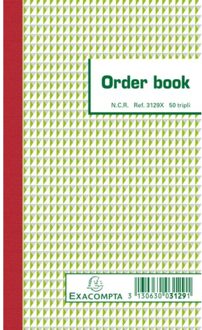 Exacompta Orderboek Exacompta 175x105mm 50x3vel