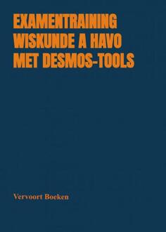 Examentraining Wiskunde A HAVO met Desmos-tools -  Jos Vervoort (ISBN: 9789464658507)