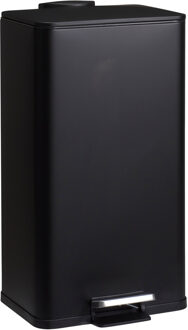 Excellent Electrics Excellent Houseware Pedaalemmer - zwart - 30 L - 33 x 21 x 61 cm