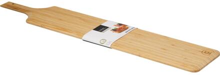 Excellent Housewaere Serveerplank/amuse/tapas hapjes plank - 75 x 14 x 20 cm - bamboe hout - borrelplank - Serveerplanke