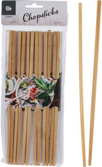 Excellent Houseware Bamboe Sushistokjes | 12 Paar | Duurzaam | Chopsticks