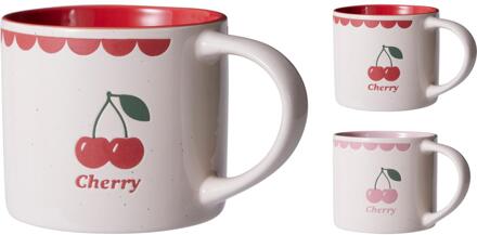 Excellent Houseware Beker kers doos a 12 Ø9xH7,9cm wit