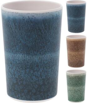 Excellent Houseware Beker melamine 8xh11cm verschillende
