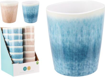 Excellent Houseware Beker melamine 9xh11cm verschillende