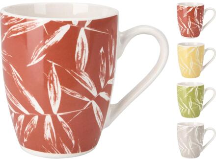 Excellent Houseware Beker porselein350ml verschillende