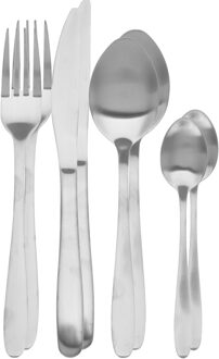 Excellent Houseware Bestekset Tableware Collection - 48-delig - zilver - RVS - 12 personen - Besteksets Zilverkleurig