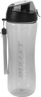 Excellent Houseware Bidon drinkfles/waterfles grijs 700 ml