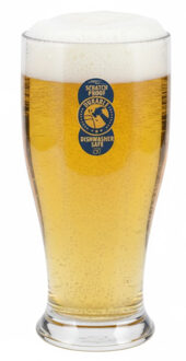 Excellent Houseware Bierglas - 520 ml - onbreekbaar kunststof - herbruikbaar