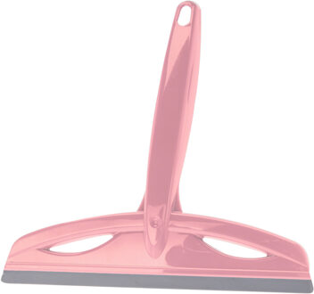 Excellent Houseware Douchewisser/raamwisser - roze - 20 cm - Raamwissers