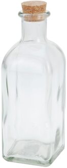 Excellent Houseware Fles Glas 500ml Transparant