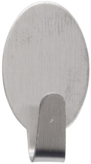 Excellent Houseware handdoek haakjes - Zelfklevend - rvs - haken - 6x stuks