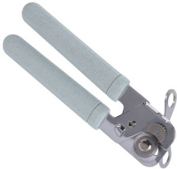 Excellent Houseware Keukengerei blikopener - Excellent - RVS en kunststof - groen - 20 cm