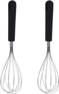 Excellent Houseware keukengerei garde - 2x - klopper - 31 cm - rvs - keukengereedschap