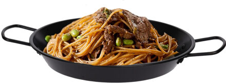 Excellent Houseware Koekenpan met handvatten en anti aanbaklaag - staal - D30 cm