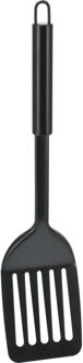 Excellent Houseware Kook/keuken gerei - bak spatel - zwart - RVS - 33 cm