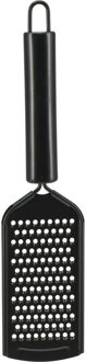 Excellent Houseware Kook/keuken gerei - keukenrasp - zwart - RVS - 24 cm