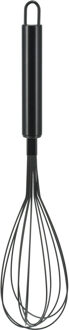 Excellent Houseware Kook/keuken gerei - kookgarde/opklopper - zwart - RVS - 29 cm
