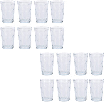 Excellent Houseware luxe drink glazen - 16x stuks - 200ml