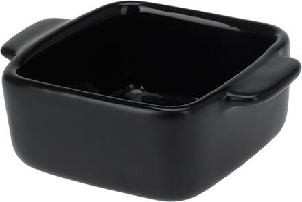 Excellent Houseware Ovenschaal met greep 100ml zwart