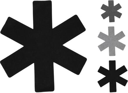 Excellent Houseware Pannenschermers - 6x - stapelbeschermers