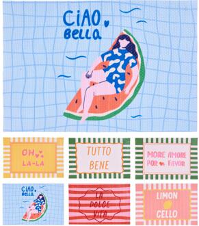 Excellent Houseware Placemat 45x30cm Ciao Bella verschillende