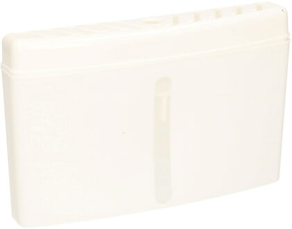 Excellent Houseware Radiator waterverdampers - luchtbevochtigers - wit - kunststof - 19x13 cm
