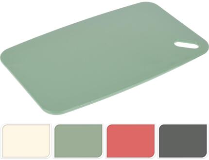 Excellent Houseware Snijplank kunststof 24x15x0,8cm verschillende