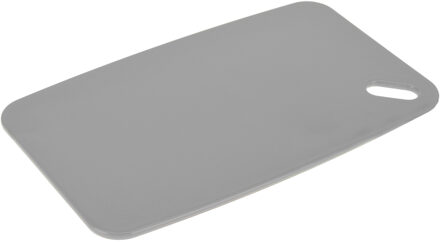 Excellent Houseware Snijplank voor keuken/voedsel - grijs - Kunststof - 24 x 15 cm