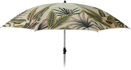 Excellent Houseware Strandparasol Bladeren Groen Multikleur