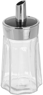 Excellent Houseware Suikerstrooier/suikerdispenser 14 cm - Suikerstrooiers Transparant