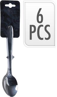 Excellent Houseware Theelepelset 6 stuks zilver