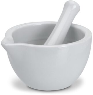 Excellent Houseware Vijzel Porselein Wit