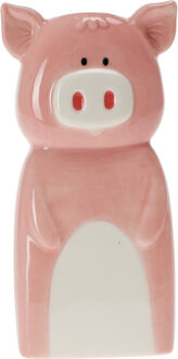 Excellent Houseware Waterverdamper radiator - varken - kunststeen - kinderkamer - 18 cm - luchtbevochtiger