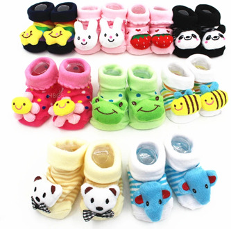 Excellent Quality Baby Girl Foot Socks Funny Happy Socks Newborn Rubber Anti Slip Socks