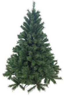 Excellent Trees Excellent Trees® Elverum Frosted 150 cm Kerstboom met Verlichting met Mobiele App Groen
