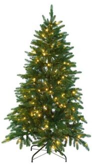 Excellent Trees Kerstboom Excellent Trees® LED Falun Green 150 cm met 190 lampjes Groen