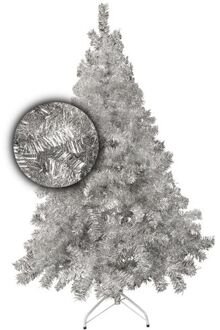 Excellent Trees Kerstboom Excellent Trees® Stavanger Silver 210 cm - Luxe uitvoering Zilver