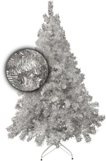 Excellent Trees Kerstboom Excellent Trees® Stavanger Silver 210 cm - Luxe uitvoering Zilver