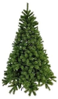 Excellent Trees® Elverum Frosted 150 cm Kerstboom met Verlichting met Mobiele App Groen