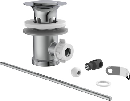 Excentrisch beslag, chroom, 1 1/4", voor wastafel - 986444013